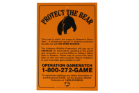 Black Bear Sign