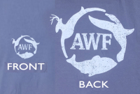AWF ComfortWash by Hanes SS Shirt Frontier Blue